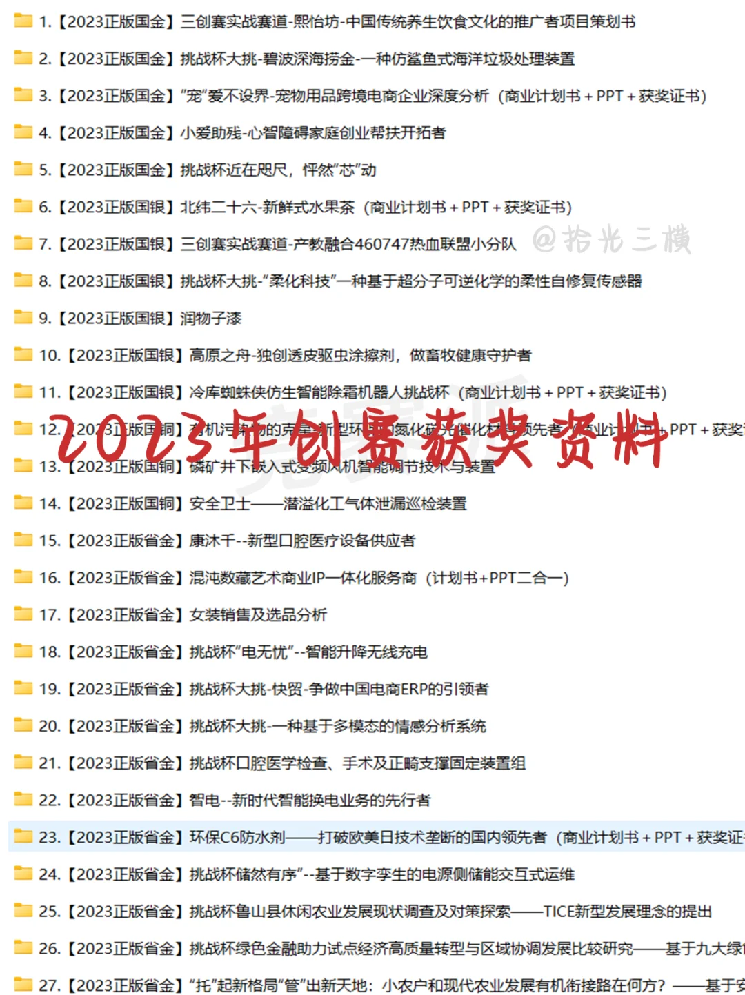 三创赛实战赛道解析，拿奖到哇瑟?