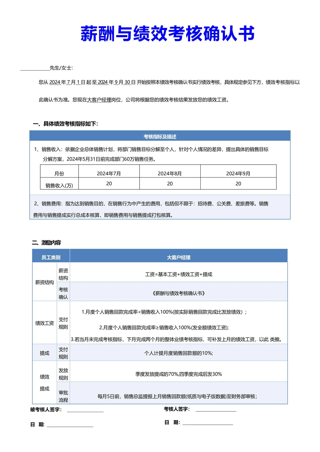 员工绩效考核，别忘了这些文件❗️