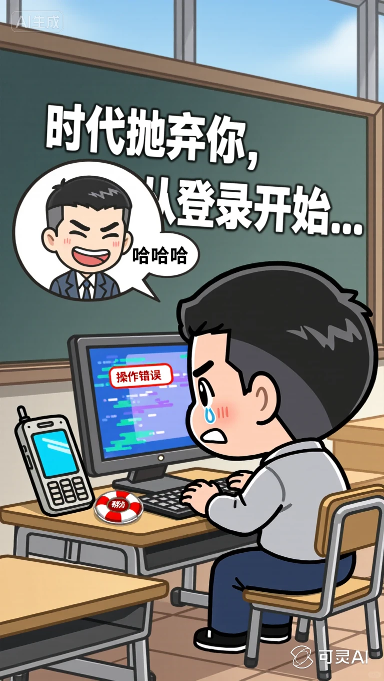 老员工哭诉：系统让我变“文盲”
