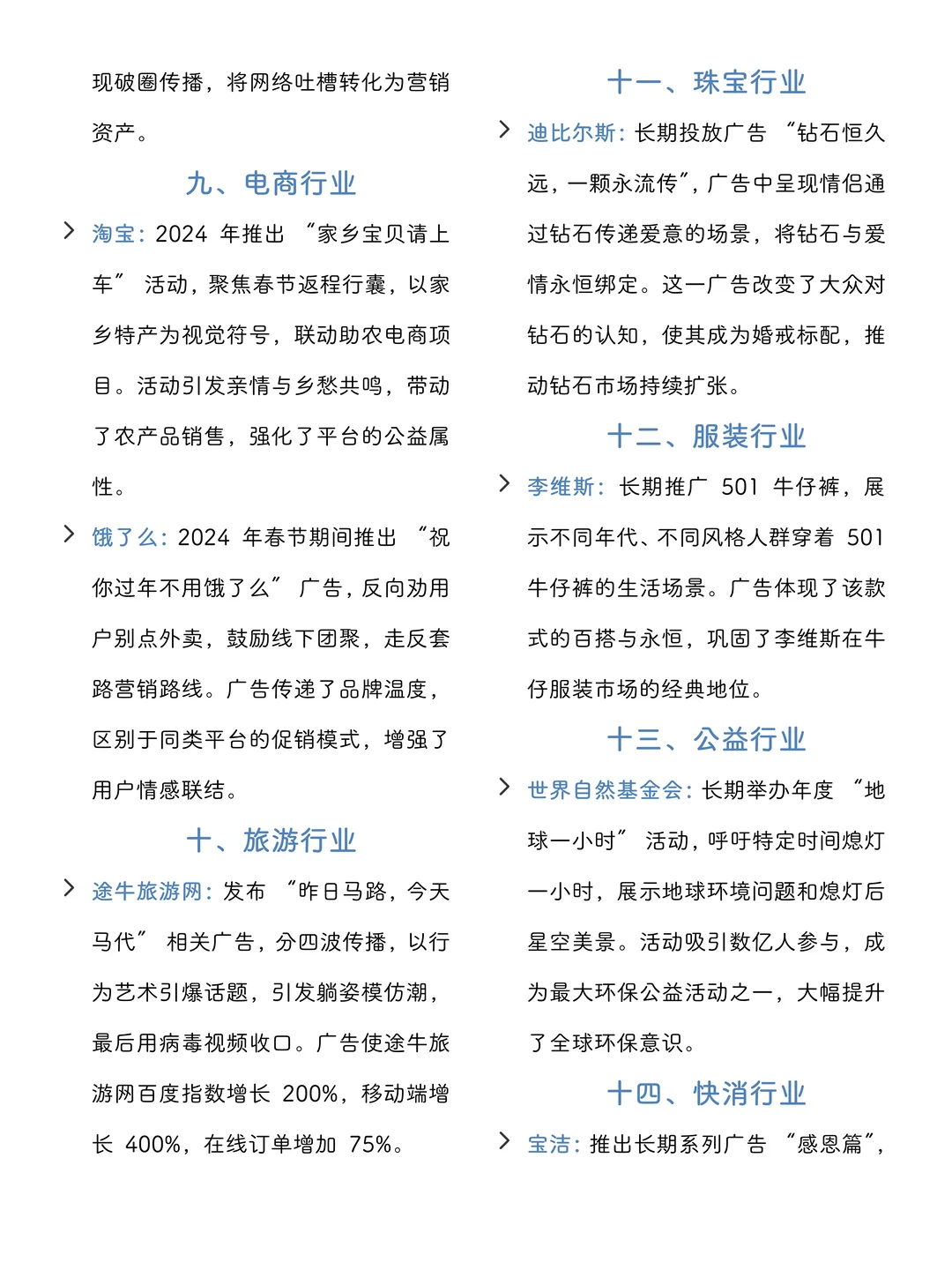 广告学方向35 个案例分享✅?