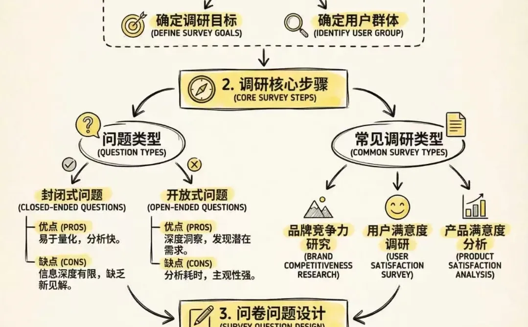 用户调研之如何开展一次问卷调研