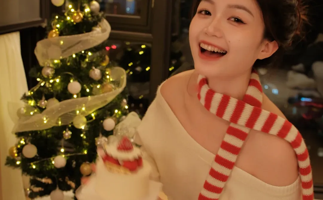 我真的太爱今晚的圣诞餐了！