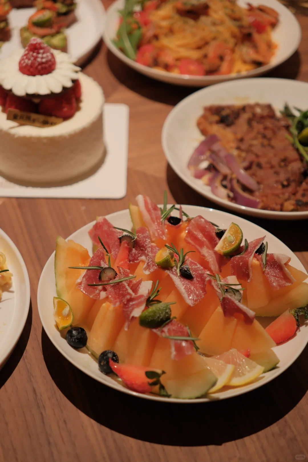 我真的太爱今晚的圣诞餐了！