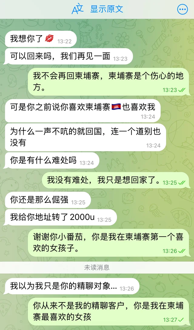 你从来都不是我的精聊客户