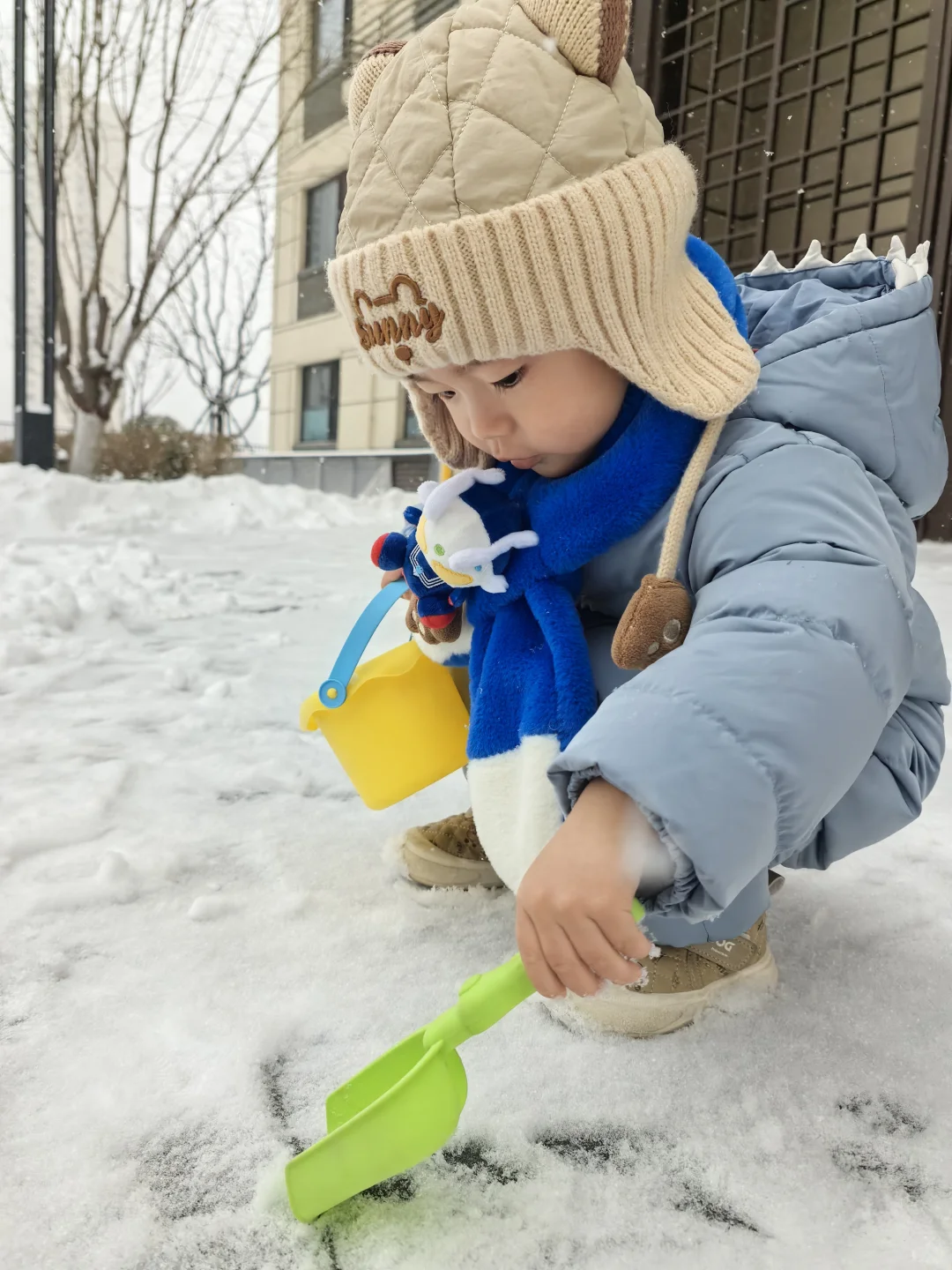 妈妈，雪是冰的！?