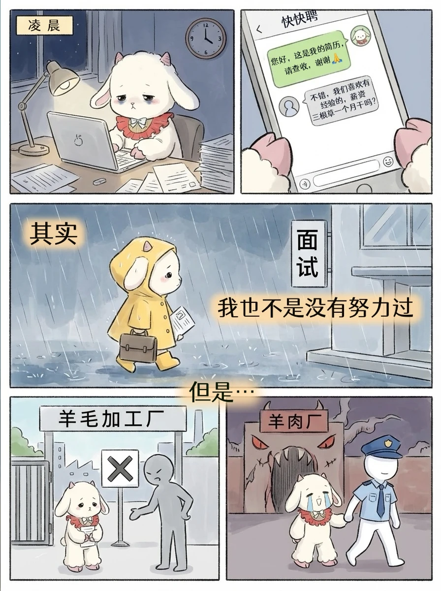 小咩羊｜世界不会立刻变好，但是