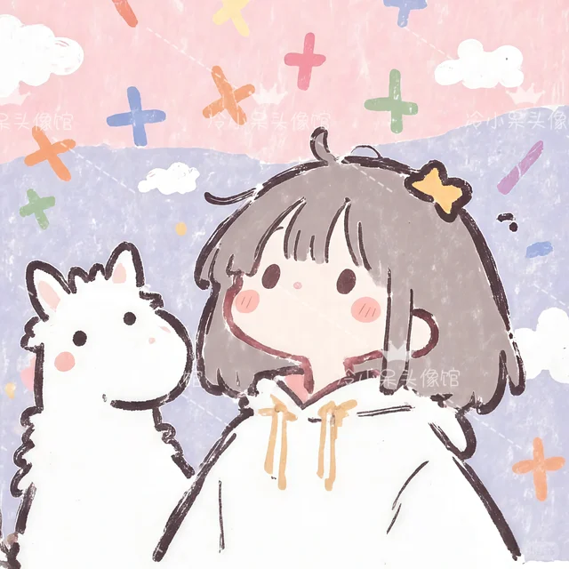 新年头像︳U・ᴥ・U☁治愈卡通冬日情头闺头