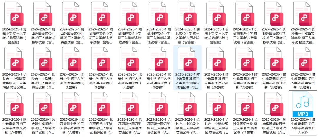 【2025年真题】九上各集团入学考试真题试卷32套-第2张图片-四季读书网