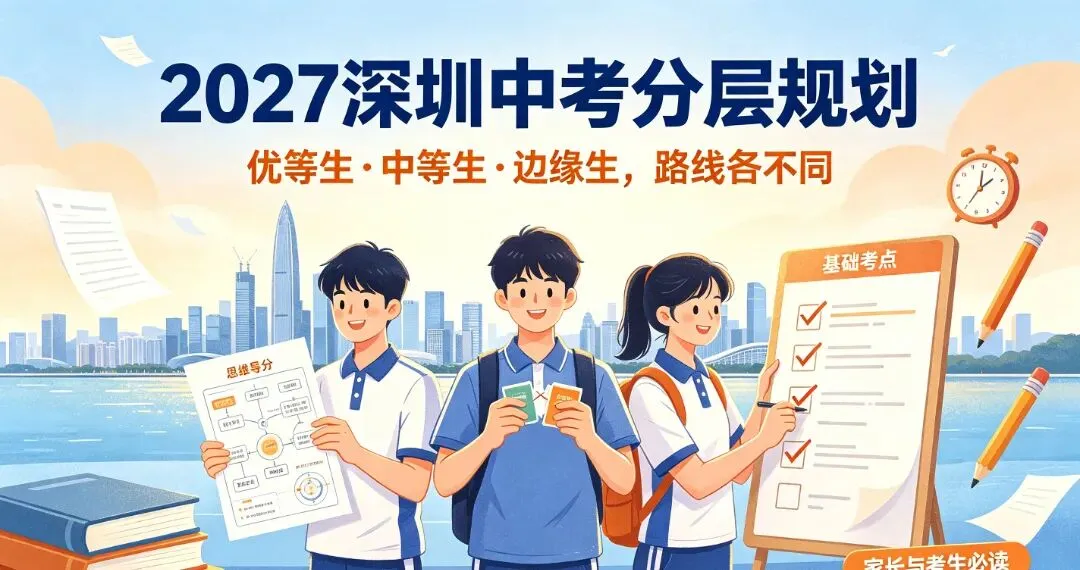 2027 深圳中考人数上涨!不同层次孩子该怎么布局?-第3张图片-四季读书网