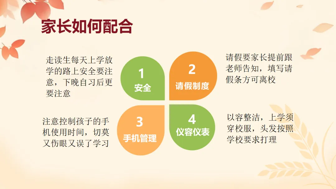 初一上开学家长会ppt:看懂新中考,从初一开始,用三年收获!-第44张图片-四季读书网