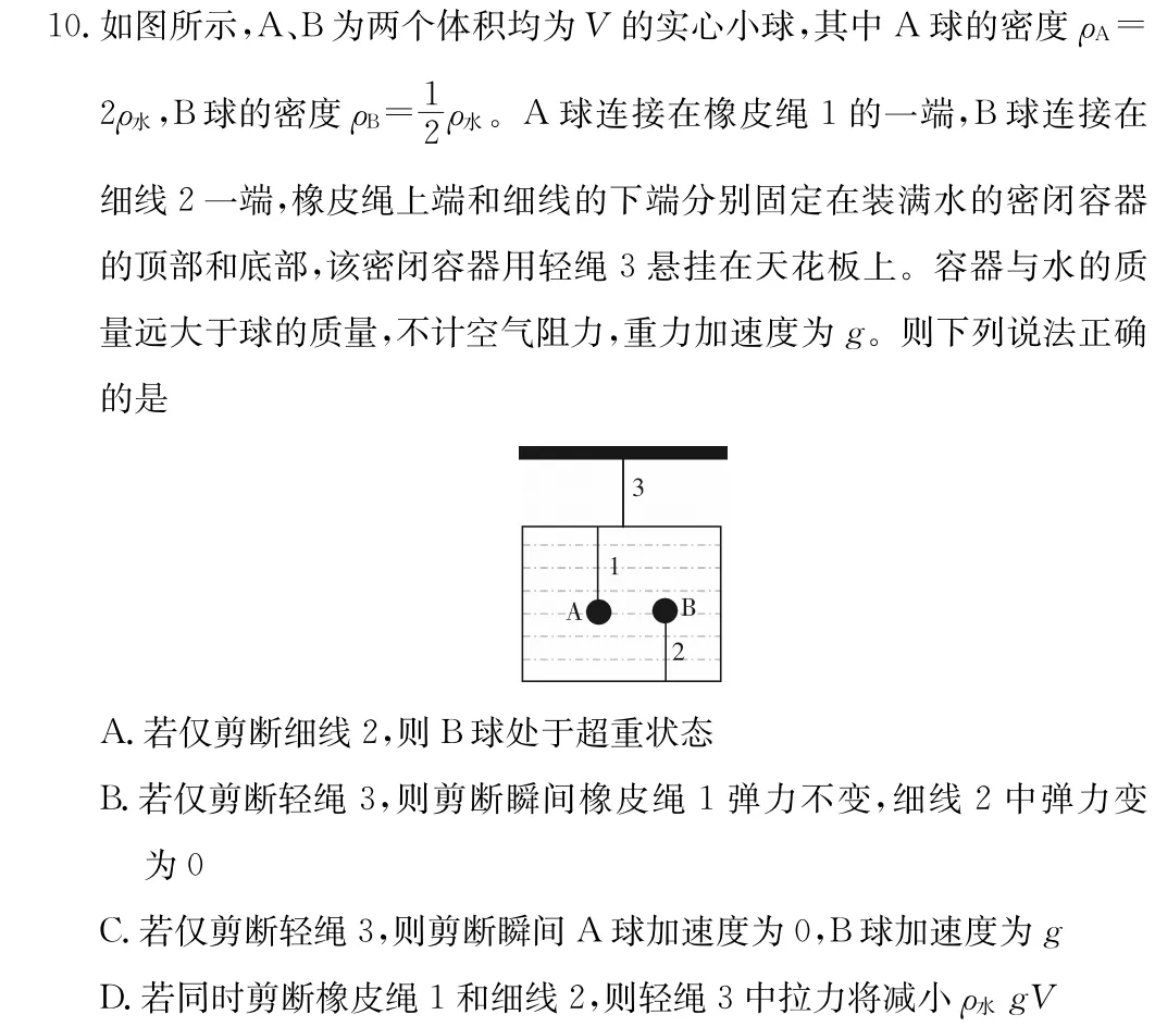 雅礼中学2027届高三月考物理试卷(一及详细答案-第23张图片-四季读书网 雅礼中学2027届高三月考物理试卷(一及详细答案-第23张图片-四季读书网