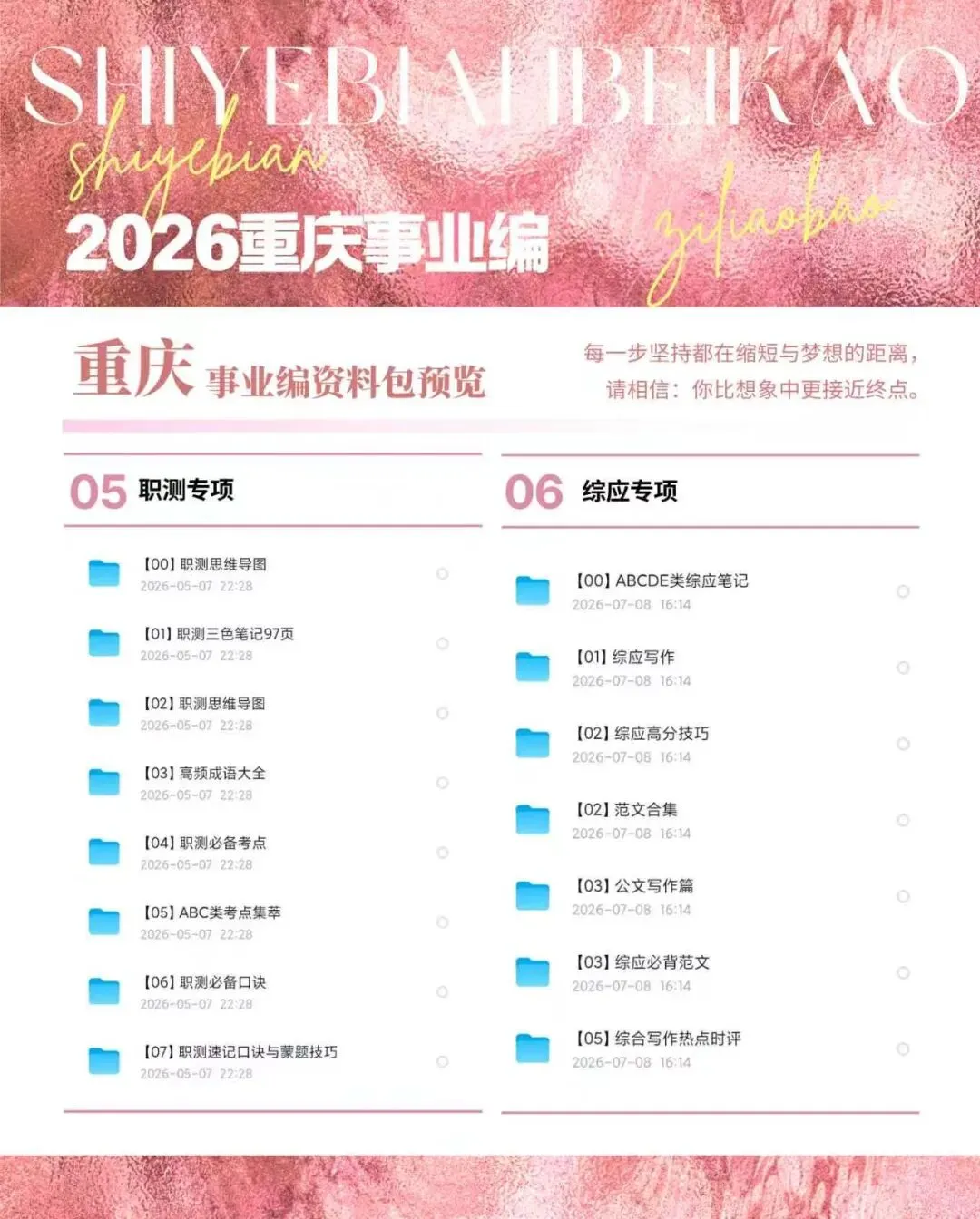 重庆事业编历年真题+考情+时政+模拟卷+职测+综应-第3张图片-四季读书网 重庆事业编历年真题+考情+时政+模拟卷+职测+综应-第3张图片-四季读书网