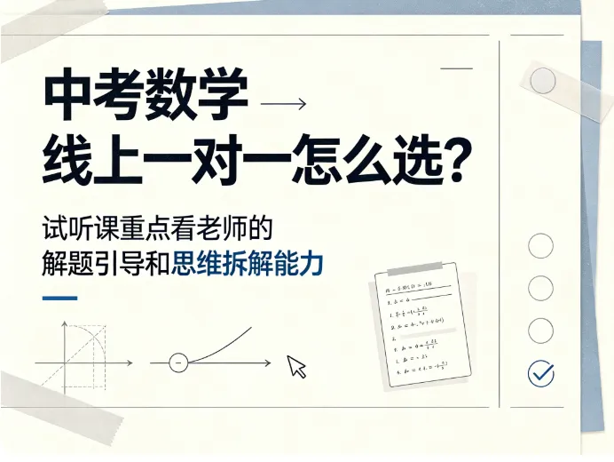 中考数学线上一对一怎么选?轻学知分科专职师资+解题模型拆解法帮你科学筛选-第1张图片-四季读书网 中考数学线上一对一怎么选?轻学知分科专职师资+解题模型拆解法帮你科学筛选-第1张图片-四季读书网