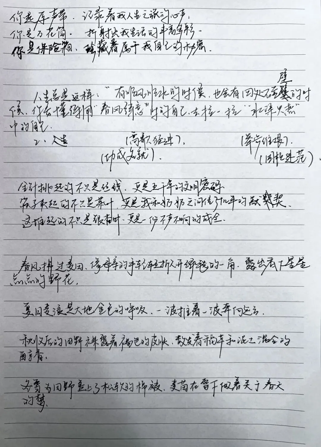 学长经验分享(一):中考语文110+学长,聊聊初一语文打底的关键习惯-第2张图片-四季读书网 学长经验分享(一):中考语文110+学长,聊聊初一语文打底的关键习惯-第2张图片-四季读书网
