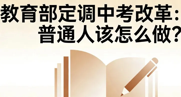 中考到底要干什么?-第5张图片-四季读书网