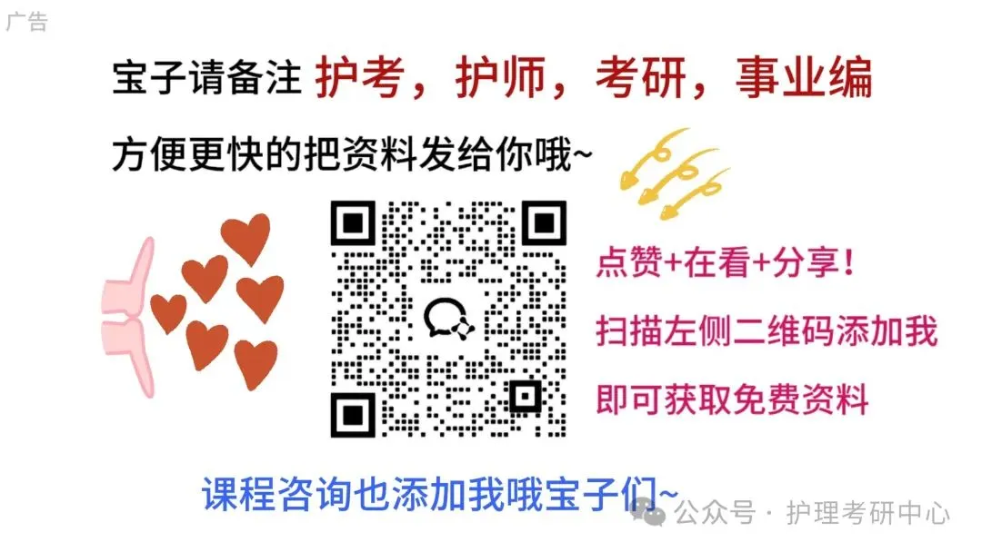 Day1 护理考研真题每日一练丨道路是曲折的,前途是光明的-第7张图片-四季读书网 Day1 护理考研真题每日一练丨道路是曲折的,前途是光明的-第7张图片-四季读书网