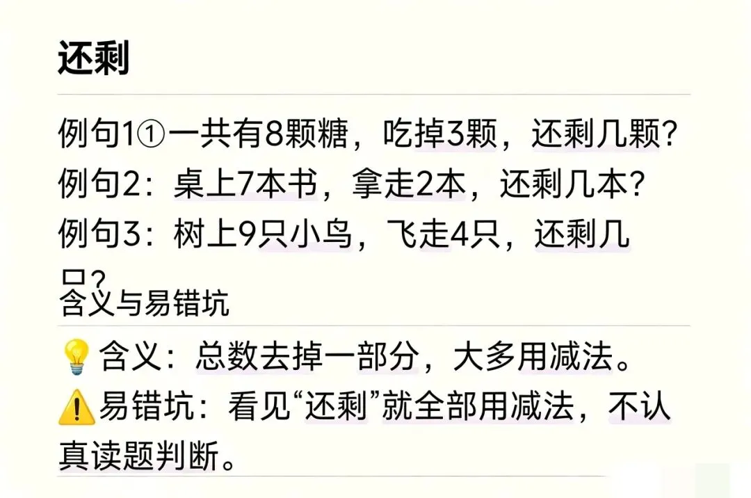 别小看试卷上这些字!很多孩子数学丢分,栽在看不懂“做题指令”-第18张图片-四季读书网 别小看试卷上这些字!很多孩子数学丢分,栽在看不懂“做题指令”-第18张图片-四季读书网
