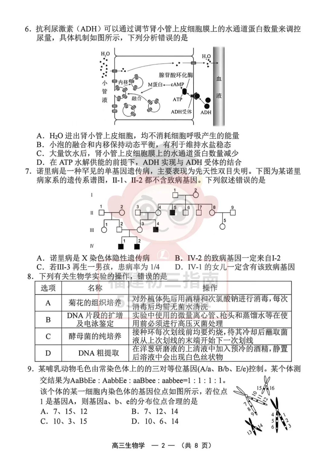 9科全!2027届福州高三8月一检试卷及答案下载→-第68张图片-四季读书网 9科全!2027届福州高三8月一检试卷及答案下载→-第68张图片-四季读书网