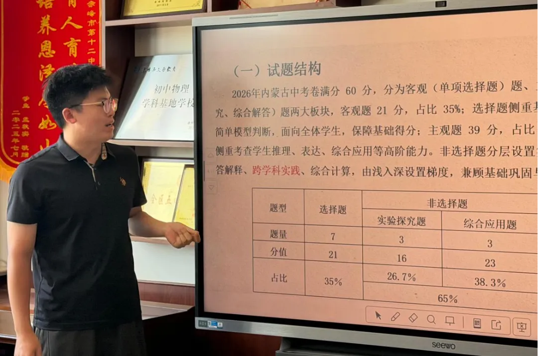 【十二中·教学】研析中考明方向 聚力教研促成长——赤峰第十二中学命题专题教研分享会纪实-第8张图片-四季读书网 【十二中·教学】研析中考明方向 聚力教研促成长——赤峰第十二中学命题专题教研分享会纪实-第8张图片-四季读书网