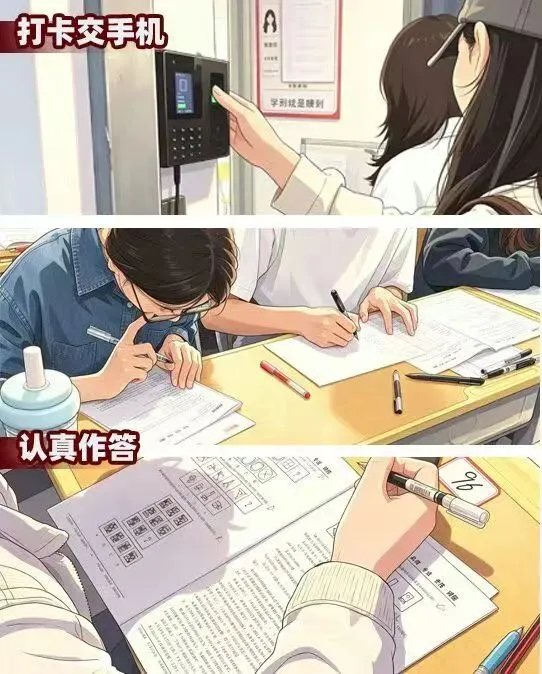 【景程省考】现场实拍|全真模考火热开考!分层实战,找准你的提分短板!-第42张图片-四季读书网