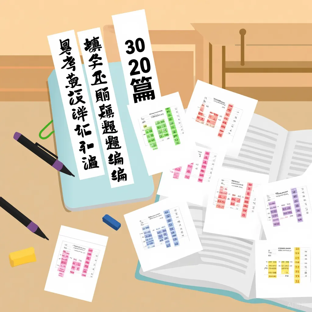 2026-2020高考英语语法填空真题汇编30篇-第1张图片-四季读书网 2026-2020高考英语语法填空真题汇编30篇-第1张图片-四季读书网