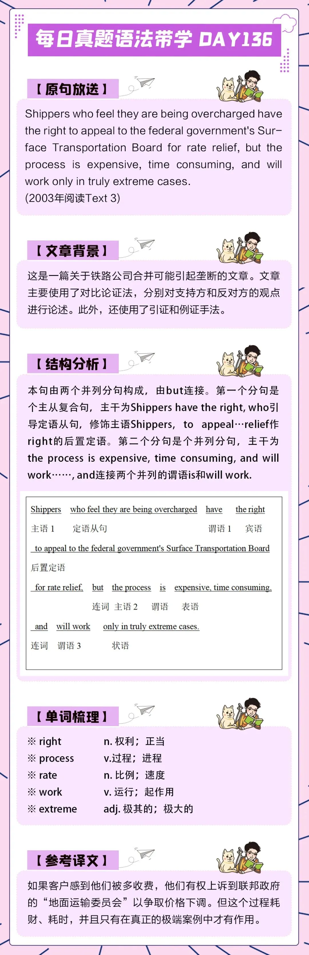 晓艳考研真题语法带学DAY136!大音希声,大象无形.-第4张图片-四季读书网
