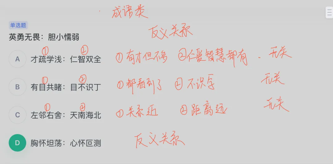 备考这件小事---真题里的类比-第4张图片-四季读书网