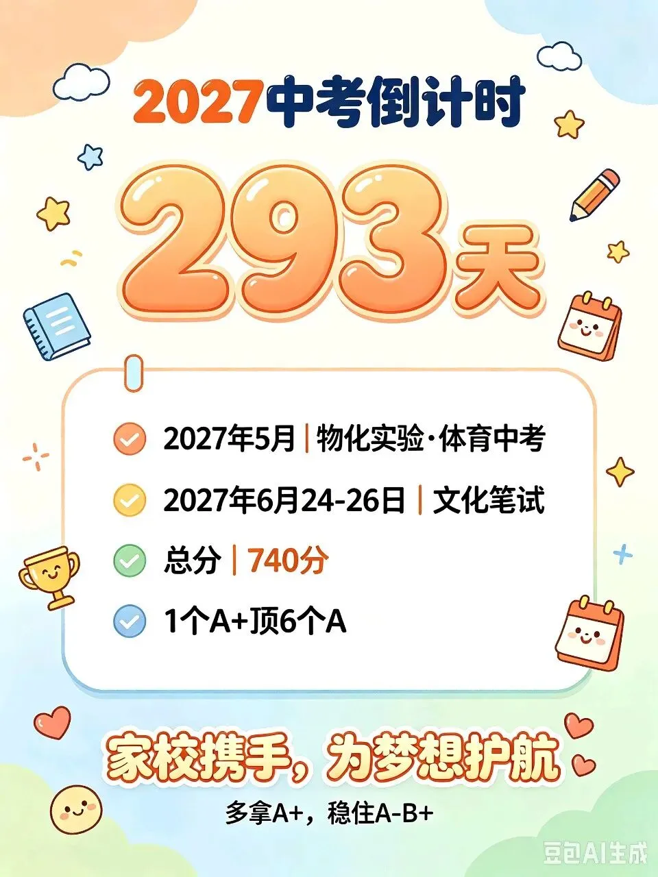 2027年中考倒计时-第1张图片-四季读书网