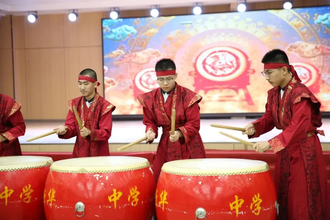飞跃启航丨临汾新华中学2027届中考启航仪式纪实-第21张图片-四季读书网