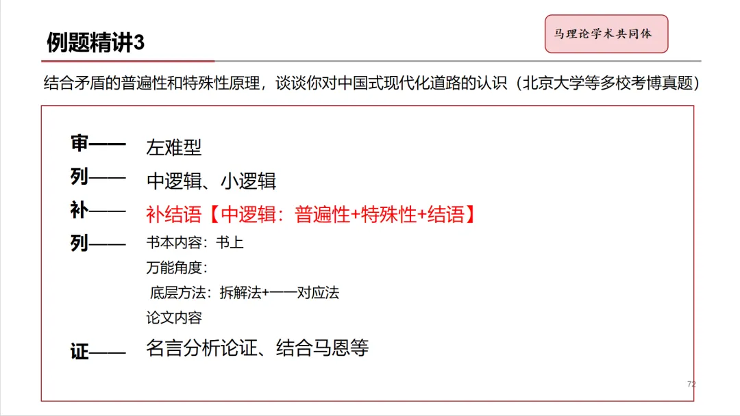 真题学这就够了丨985重马教师、人大博士等授课丨70多所院校400+道考博逐一讲:27带教班学习说明和建议-第26张图片-四季读书网