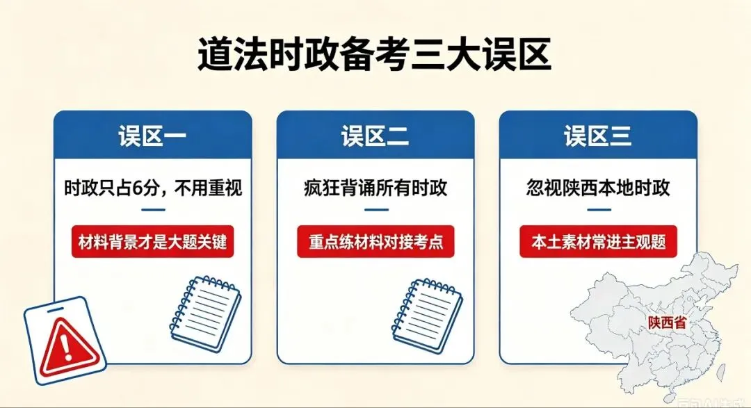 2026陕西中考道法时政占比、命题规律!80分开卷分值明细彻底讲透-第3张图片-四季读书网