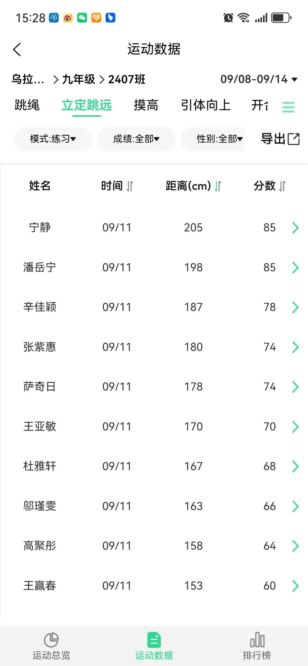 科技赋能体测 精准助力中考——乌拉特中旗第二中学初三年级开展智慧操场体育测试-第14张图片-四季读书网