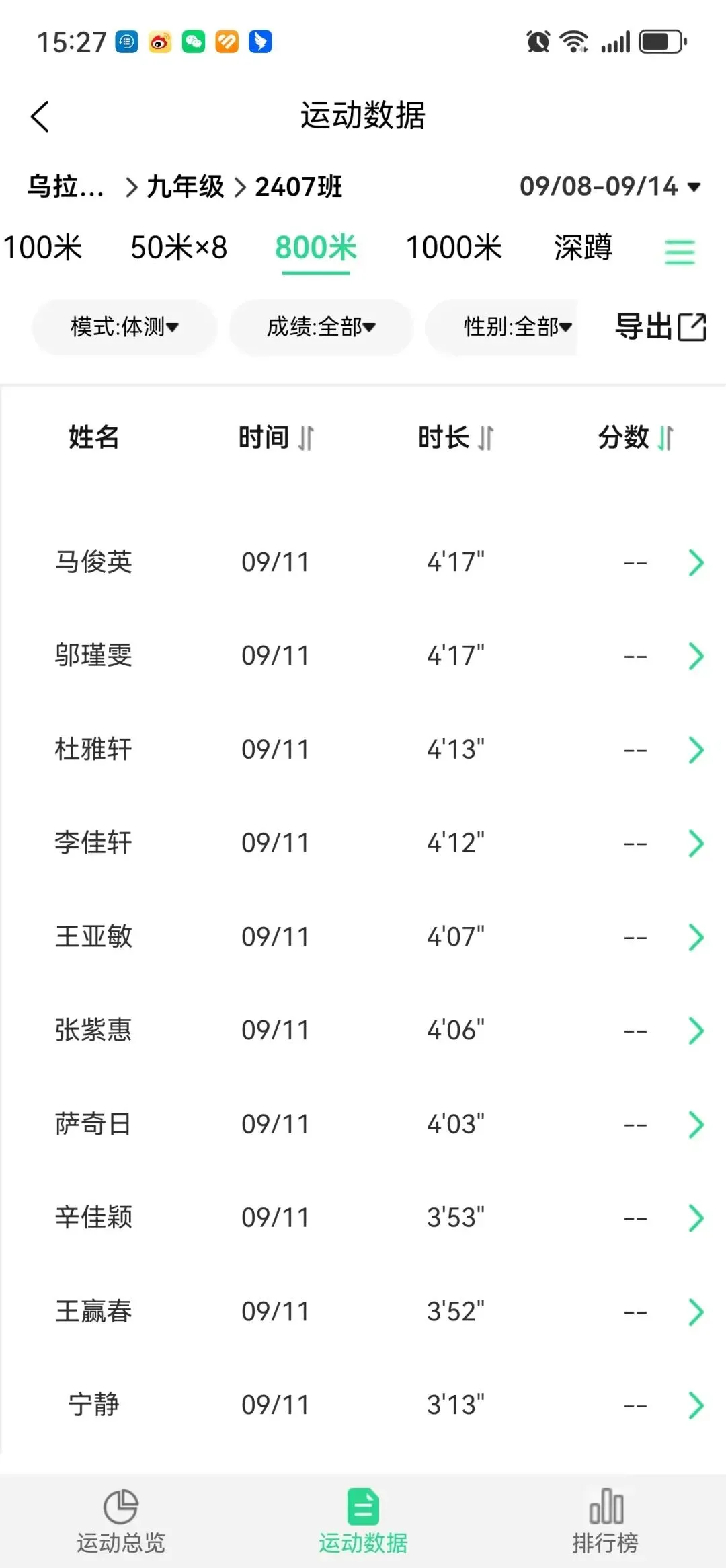 科技赋能体测 精准助力中考——乌拉特中旗第二中学初三年级开展智慧操场体育测试-第15张图片-四季读书网