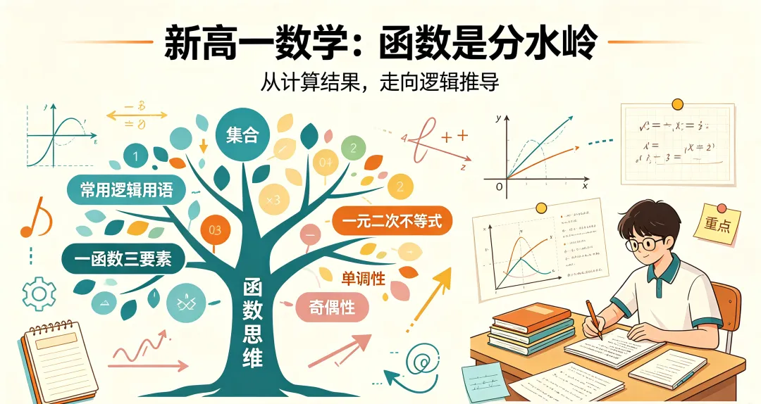 中考满分,高一垫底?谁才是高中数理化滑坡的“真凶 ”-第3张图片-四季读书网