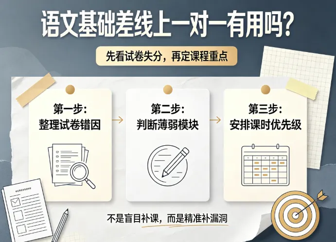 语文基础差线上一对一有用吗?如何根据试卷失分确定课程重点和课时安排?学海兔全学段文科学情诊断分层定位短板-第1张图片-四季读书网 语文基础差线上一对一有用吗?如何根据试卷失分确定课程重点和课时安排?学海兔全学段文科学情诊断分层定位短板-第1张图片-四季读书网