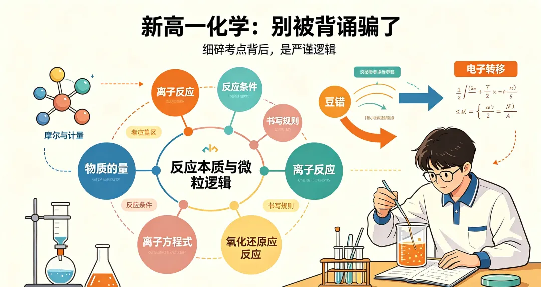 中考满分,高一垫底?谁才是高中数理化滑坡的“真凶 ”-第5张图片-四季读书网