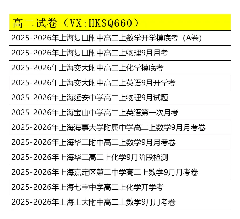 26秋季学生试卷更新目录9.3(白菜price)-第3张图片-四季读书网 26秋季学生试卷更新目录9.3(白菜price)-第3张图片-四季读书网
