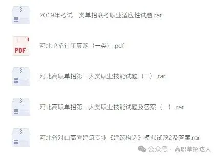 单招真题!2027年河北单招考试真题试卷及答案!【转发+分享】-第6张图片-四季读书网