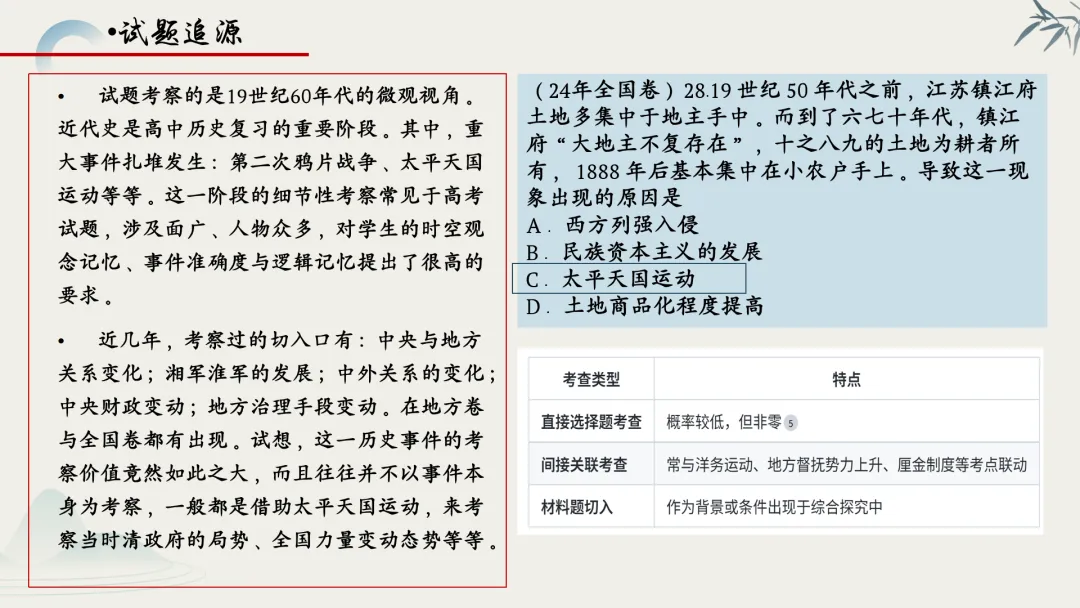 【真题解析】蔡佩雯:2026高考历史湖南卷深度解析及27届复习方略-第39张图片-四季读书网