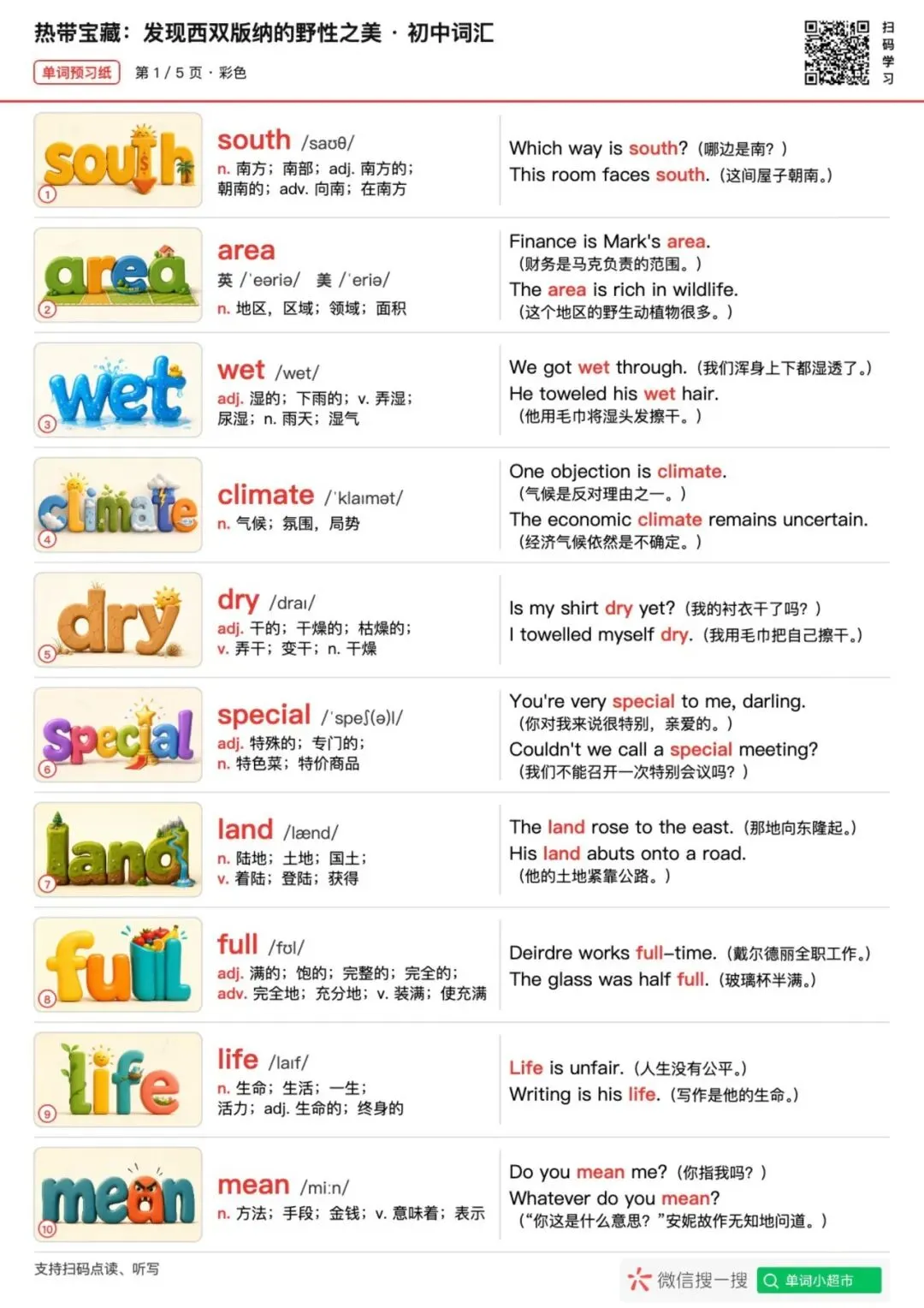 60篇时文搞定中考2000个单词·西双版纳雨林探秘+48个课标词吃透热带雨林与生物多样性考点-第2张图片-四季读书网 60篇时文搞定中考2000个单词·西双版纳雨林探秘+48个课标词吃透热带雨林与生物多样性考点-第2张图片-四季读书网