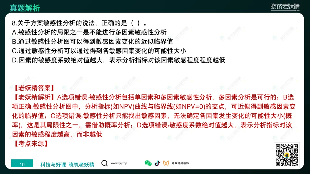2026一建【经济】真题答案及解析完整版-第11张图片-四季读书网 2026一建【经济】真题答案及解析完整版-第11张图片-四季读书网