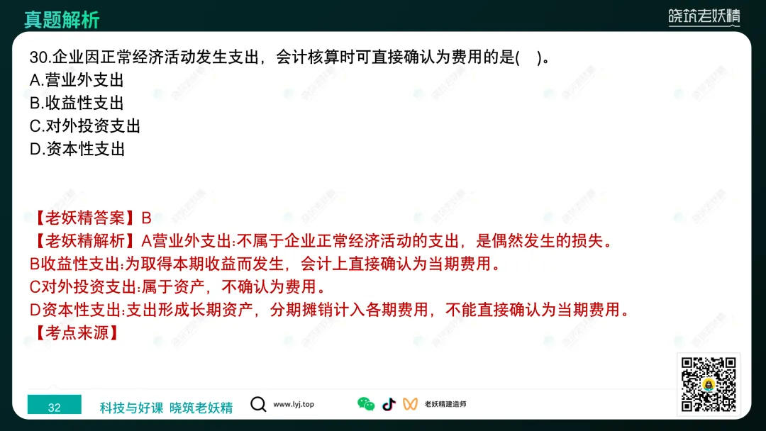 2026一建【经济】真题答案及解析完整版-第33张图片-四季读书网 2026一建【经济】真题答案及解析完整版-第33张图片-四季读书网