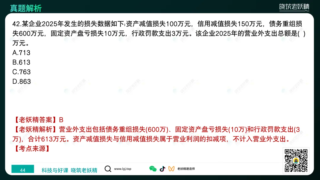 2026一建【经济】真题答案及解析完整版-第45张图片-四季读书网 2026一建【经济】真题答案及解析完整版-第45张图片-四季读书网