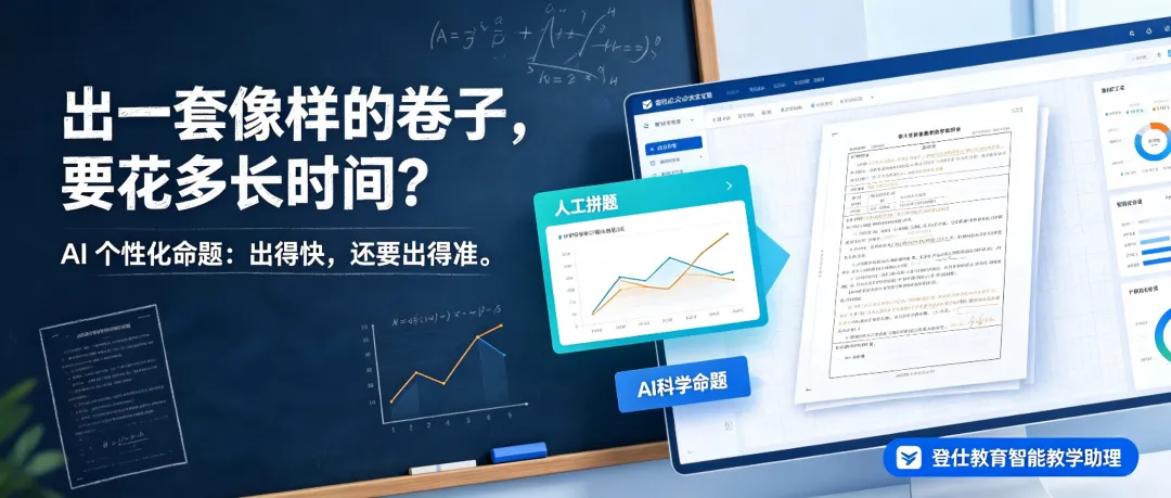 一份好试卷, 是"命"出来的——AI 个性化命题,让出题从体力活变成技术活-第1张图片-四季读书网 一份好试卷, 是"命"出来的——AI 个性化命题,让出题从体力活变成技术活-第1张图片-四季读书网