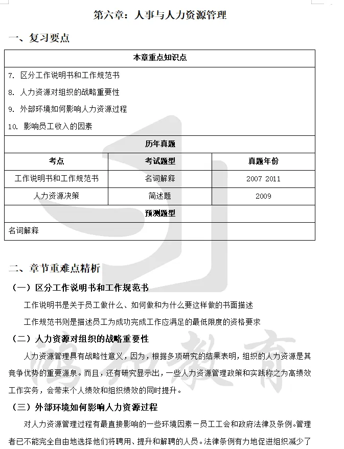 2027中山大学工商管理学考研专业课必备(含2003-2019年中大821微观经济学与管理学及答案+笔记习题资料)-第4张图片-四季读书网