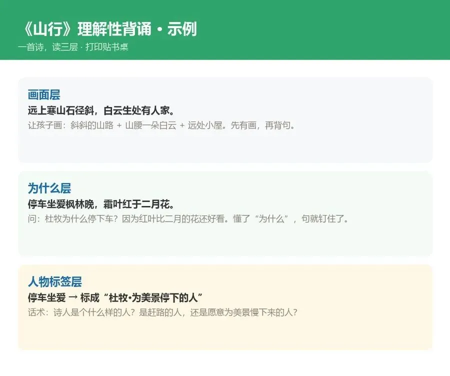 深圳中考古诗文,三年级先练＂懂了再背＂-第3张图片-四季读书网