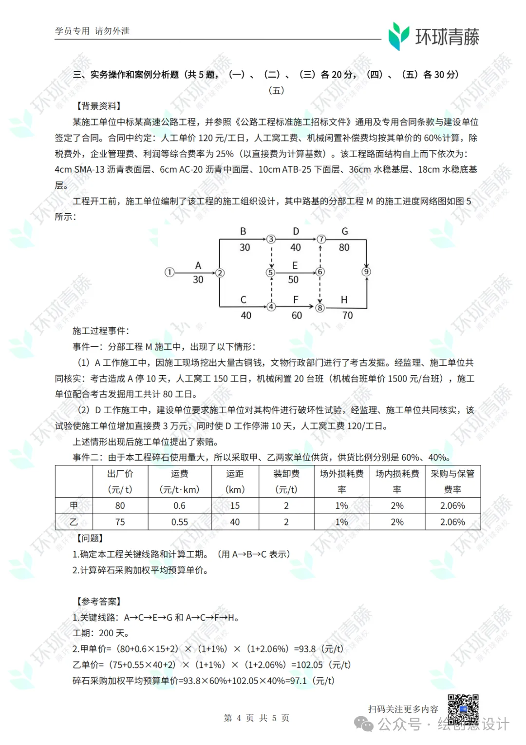 【更新版】2026年一建【公路实务】真题解析!-第5张图片-四季读书网 【更新版】2026年一建【公路实务】真题解析!-第5张图片-四季读书网