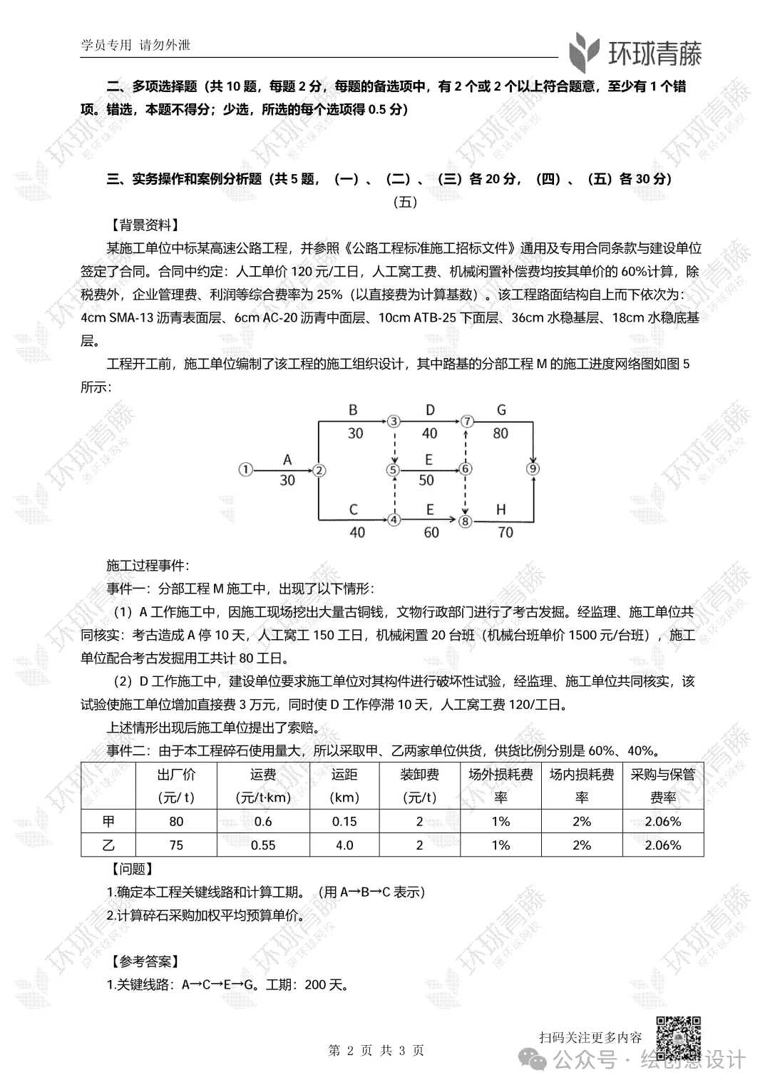 【更新版】2026年一建【公路实务】真题解析!-第8张图片-四季读书网 【更新版】2026年一建【公路实务】真题解析!-第8张图片-四季读书网