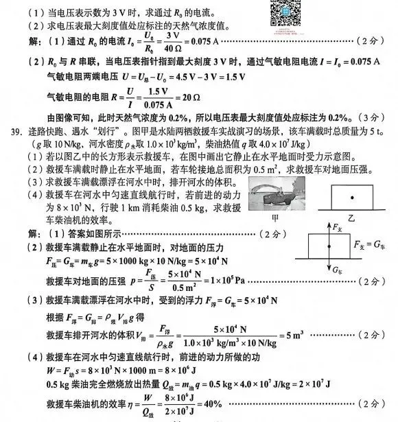 【中考真题】2026山西中考(理综)试题及答案(空白试卷)(试题解析)(评分标准)-第10张图片-四季读书网 【中考真题】2026山西中考(理综)试题及答案(空白试卷)(试题解析)(评分标准)-第10张图片-四季读书网