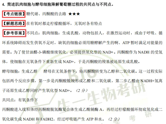 【山大】山东大学338生物化学考研近五年真题考频重点!2019-2026年《答案解析》介绍&内容预览!-第14张图片-四季读书网 【山大】山东大学338生物化学考研近五年真题考频重点!2019-2026年《答案解析》介绍&内容预览!-第14张图片-四季读书网